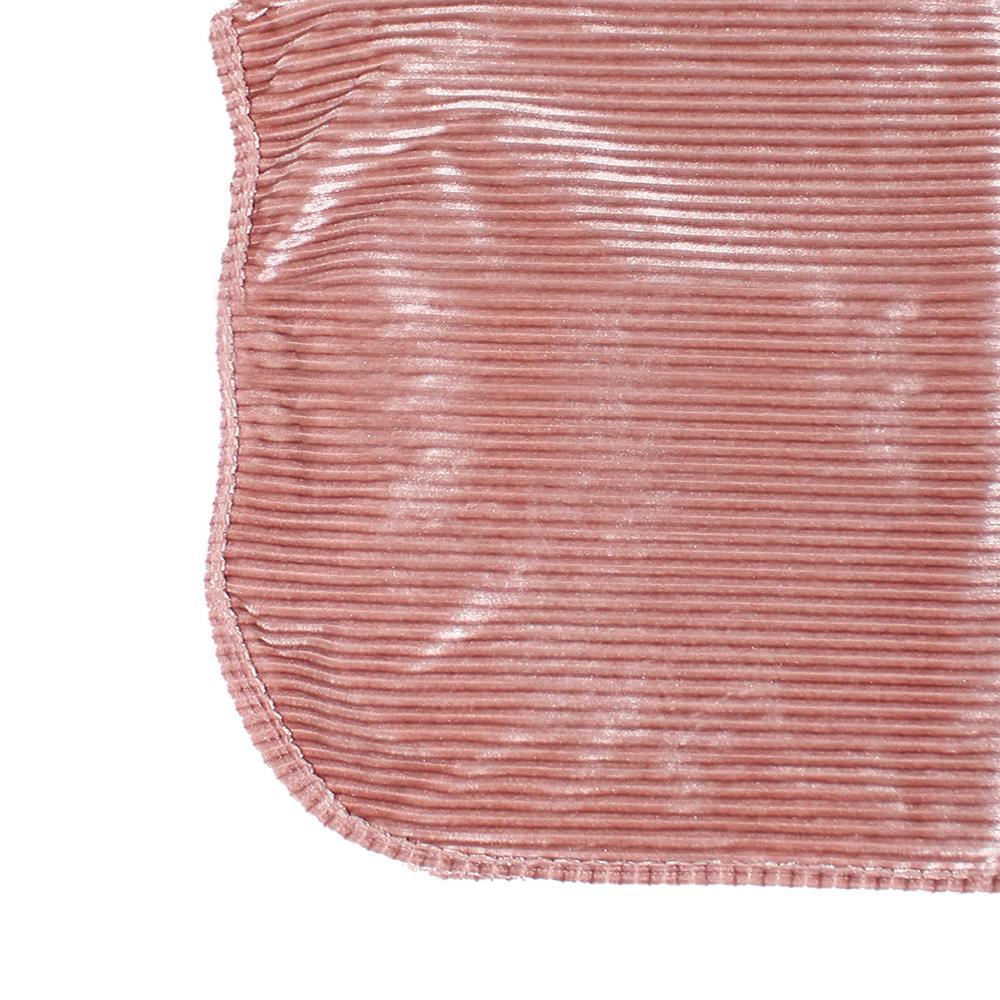 Ribbed Velvet Blanket Baby Blanket Maniere Accessories Mauve 