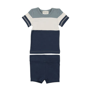 
            
                Load image into Gallery viewer, RUGBY STRIPE SHORT SET
            
        