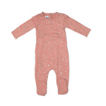Star Embellished Footie Baby Footies Maniere Accessories Soft Pink 3 Months 