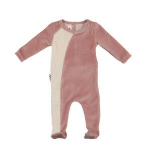 Sherpa Velour Footie AW21 - Maniere