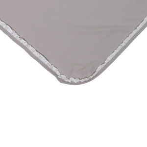 
            
                Load image into Gallery viewer, Side Poplin Blanket Maniere Accessories Grey 
            
        