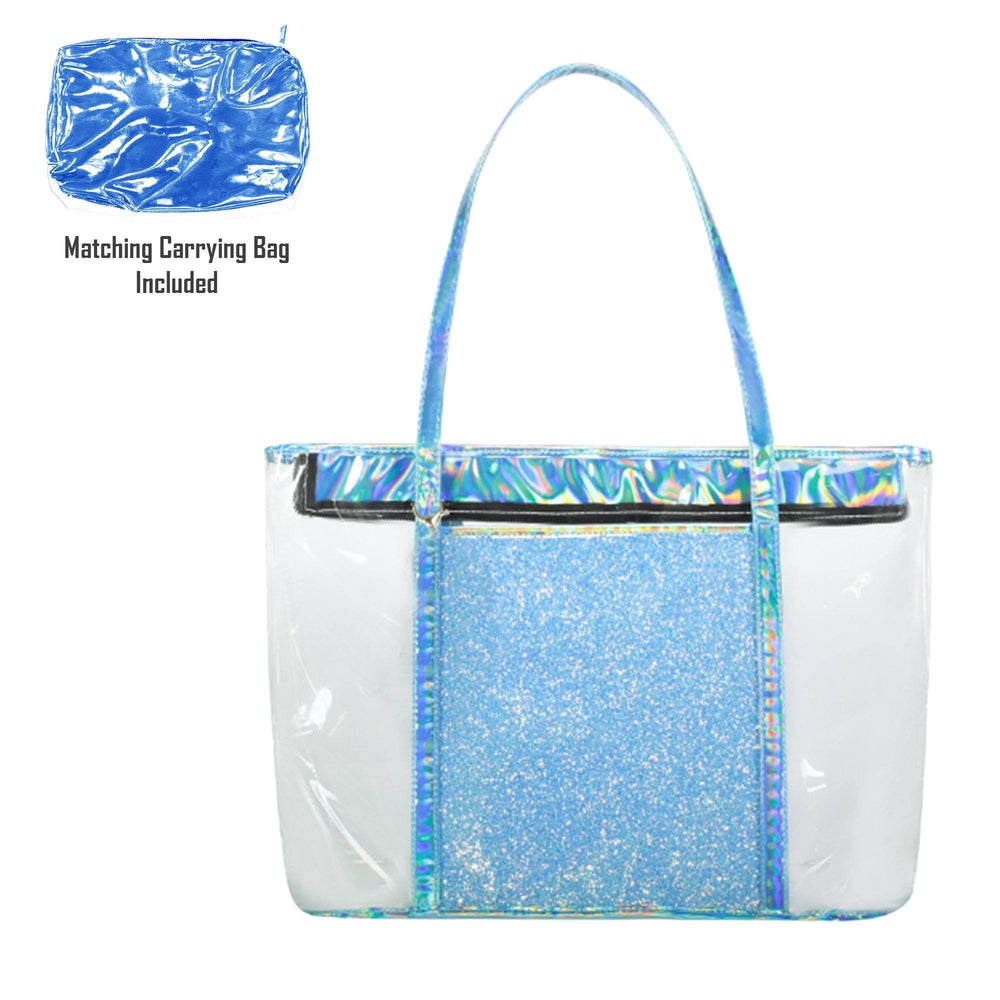 
            
                Load image into Gallery viewer, Sparkle Beach Bag Bags Maniere Accessories Blue 
            
        