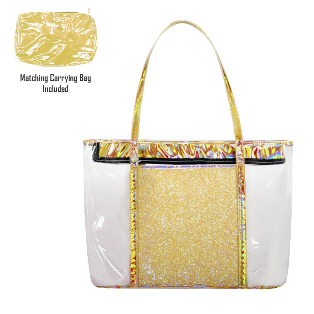 Sparkle Beach Bag Bags Maniere Accessories Gold 