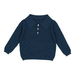 Textured Triangle Sweater