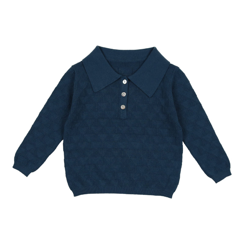 Textured Triangle Sweater