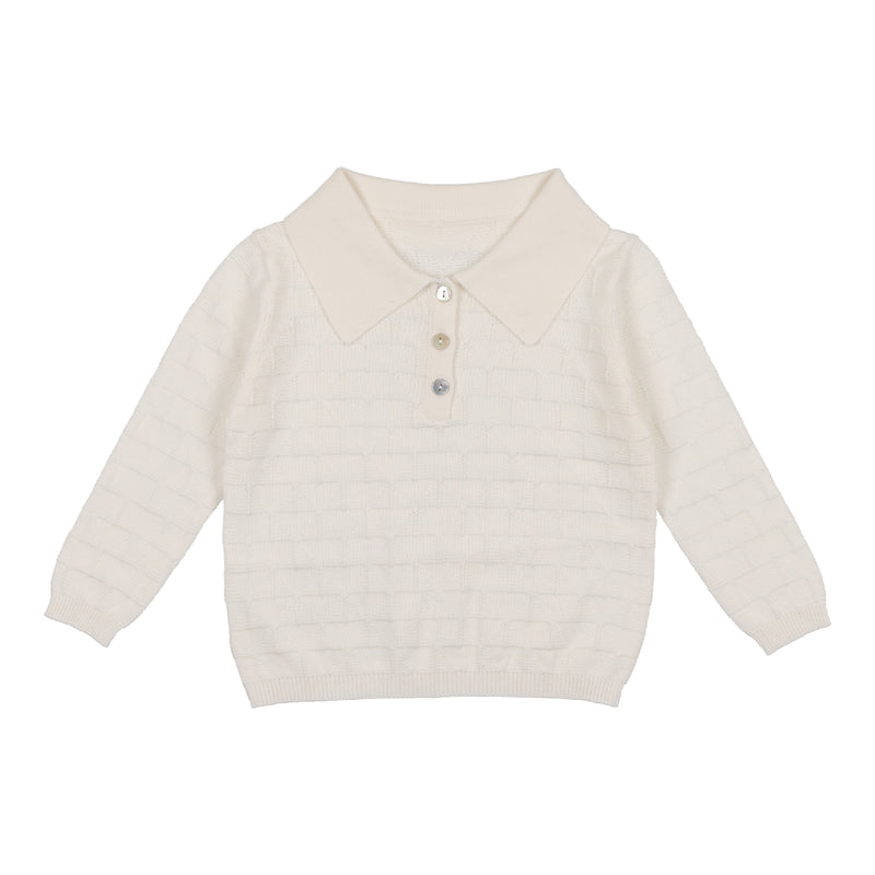 Textured Triangle Sweater