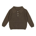 Textured Triangle Sweater