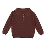 Textured Triangle Sweater