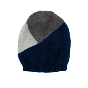 Triangle Color Block Hat Winter Hat Manière 
