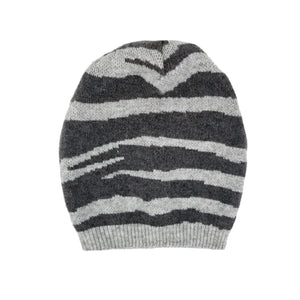 Tiger Pattern Wool Hat - Maniere